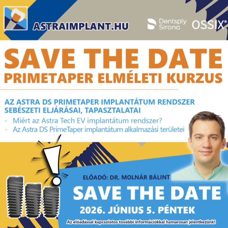 DS Implant mentoring Academy - Astra & PrimeTaper course