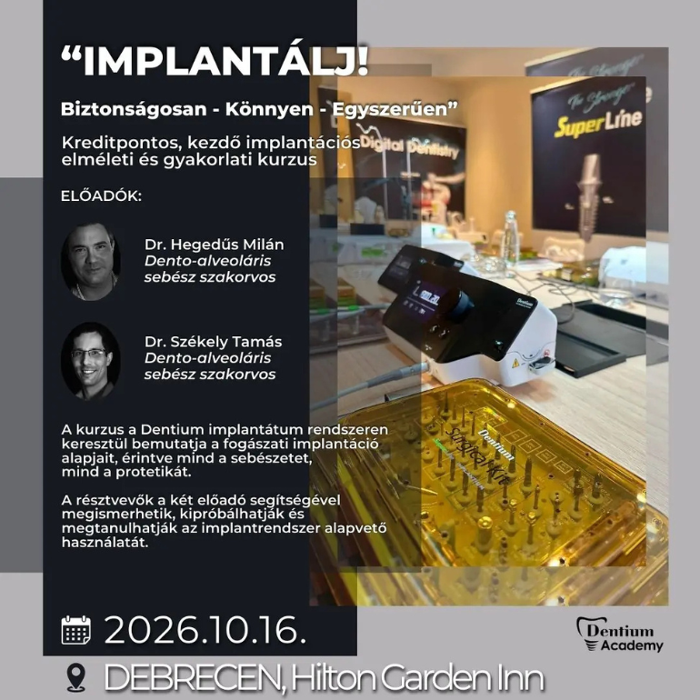 Implantálj! Biztonságosan-Könnyen-Egyszerűen