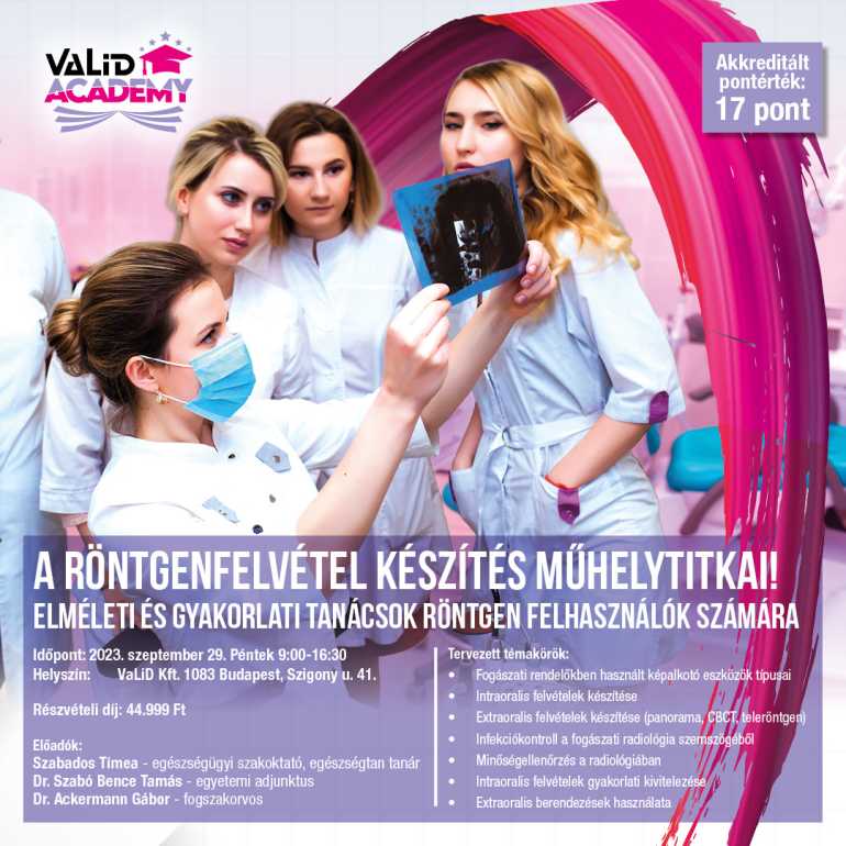 A röntgenfelvétel készítés műhelytitkai! Elméleti és gyakorlati tanácsok röntgen felhasználók számára