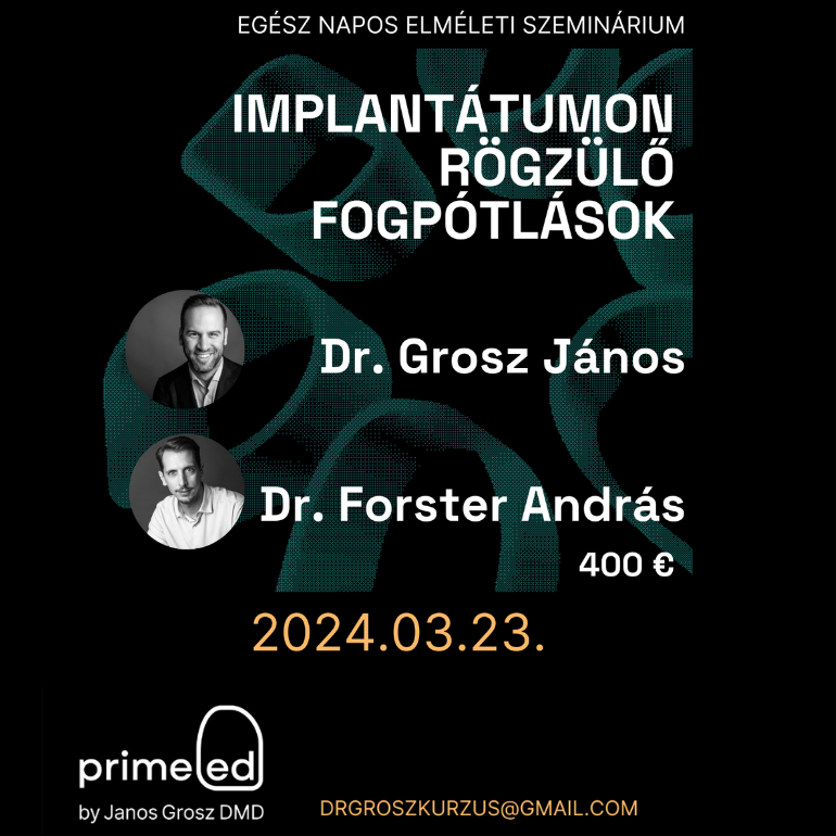 Implantátumokon rögzülő fogpótlások