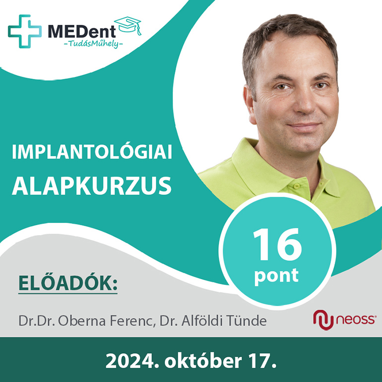 Implantológiai alapkurzus