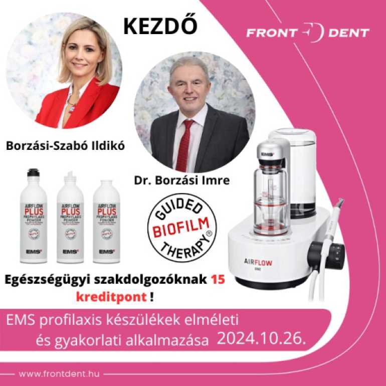 EMS profilaxis készülékek elméleti és gyakorlati alkalmazása- kezdő kurzus