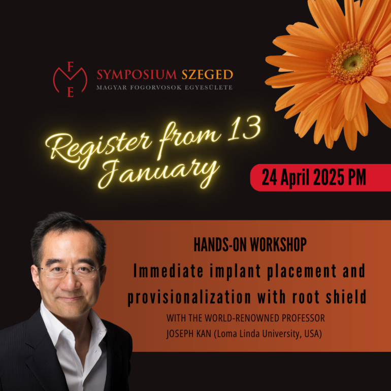 Joseph Kan hands-on: Immediate implant placement and provisionalization with root shield