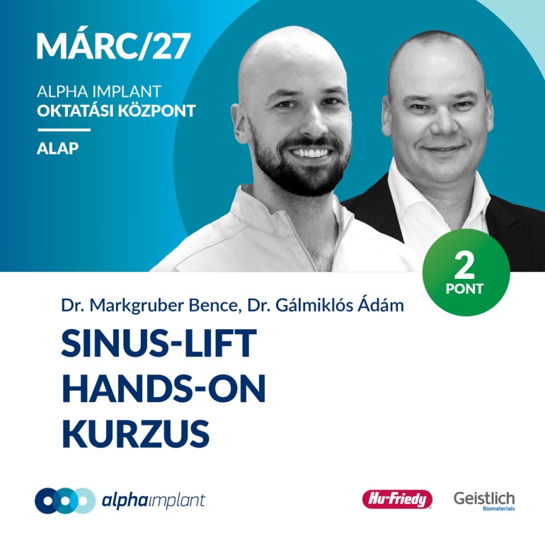 Sinus-lift hands-on kurzus