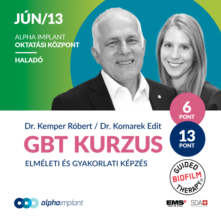 GBT kurzus - haladó