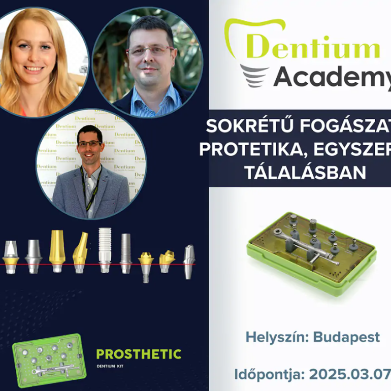 Sokrétű fogászati protetika, egyszerű tálalásban