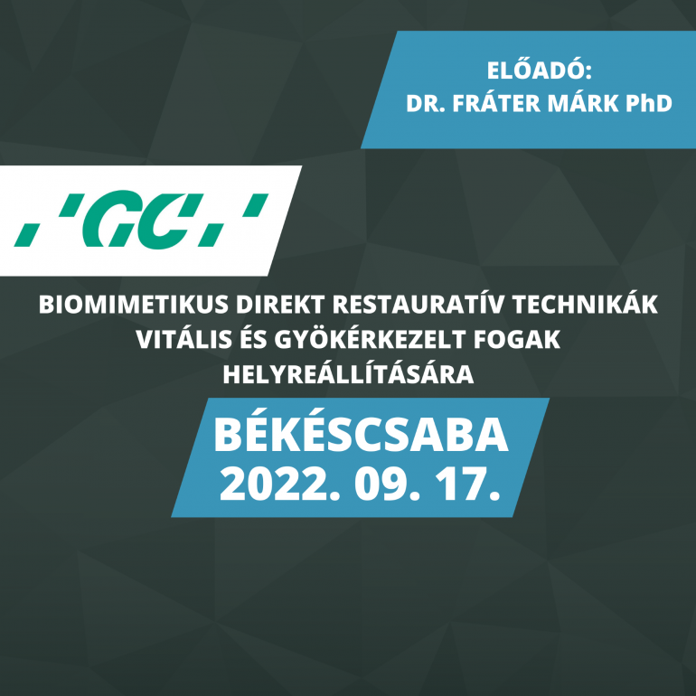 Biomimetikus direkt restauratív technikák vitális és gyökérkezelt fogak helyreállítására