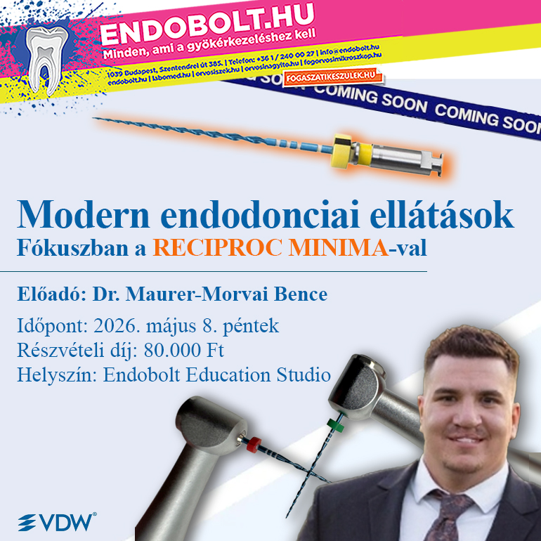 Modern endodonciai ellátások - Fókuszban a Reciproc Minima-val